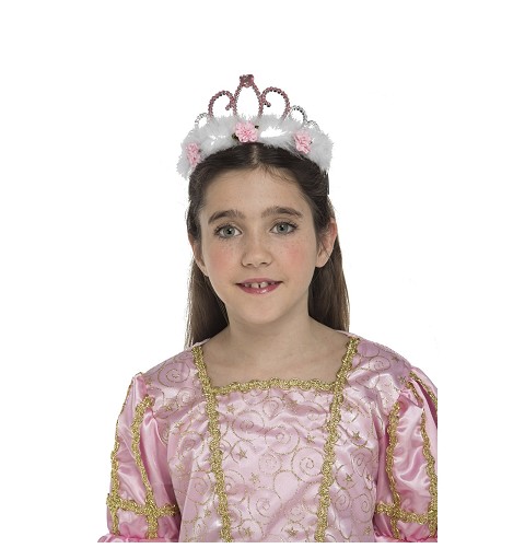 Tiara De Reina Flor para Niña