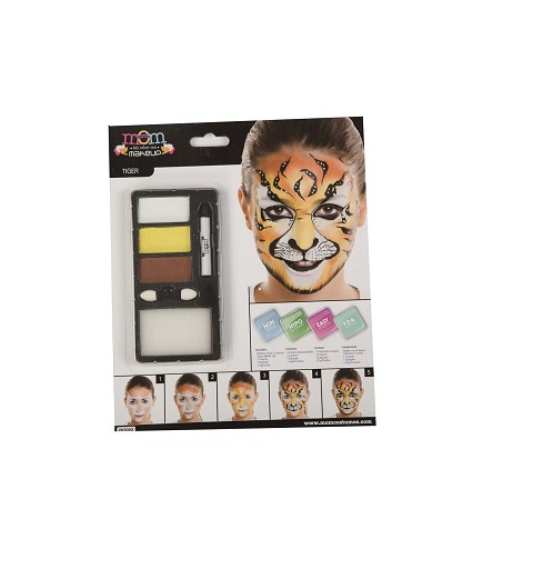 Kit Maquillaje Adulto Tigre