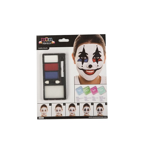 Kit Maquillaje Adulto Arlequin