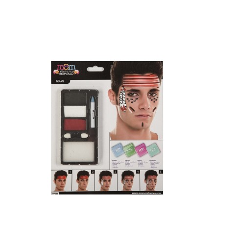 Kit Maquillaje Adulto Indio