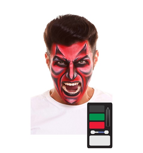 Kit Maquillaje Adulto Demonio