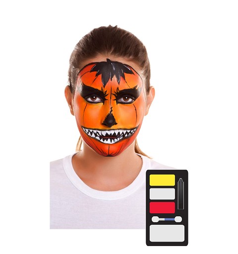 Kit Maquillaje Adulto Calabaza
