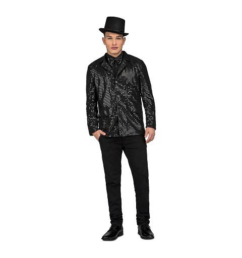 Chaqueta Showman Negro Hombre