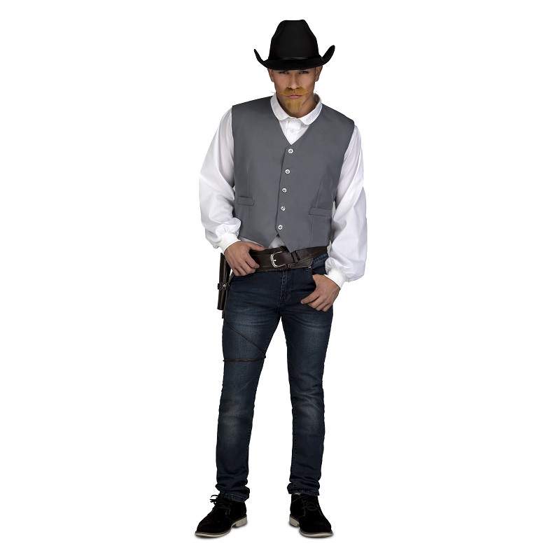 CHALECO VAQUERO ADULTO - Tienda de Disfraces Online