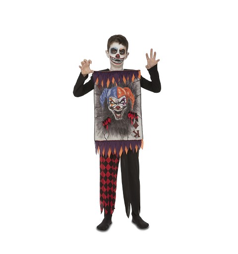 Disfraz Payaso Carta Niño