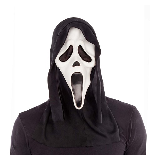 Máscara de Scream con capucha