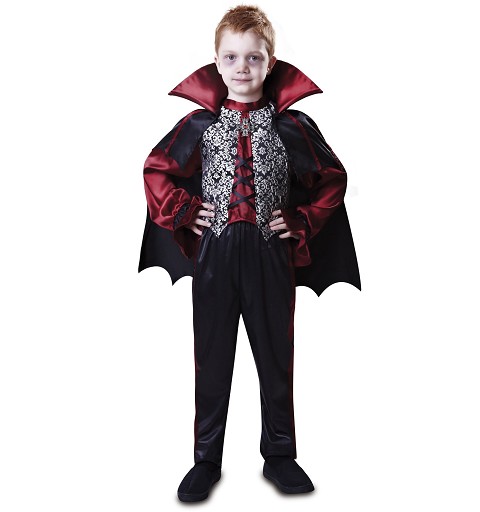 Disfraz Dracula Negro Niño