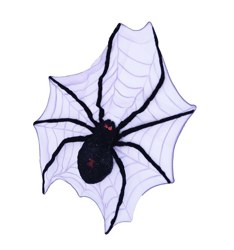 Araña con Telaraña 60 cm