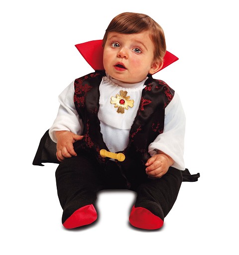 Disfraz Drácula Bebé Con Capa