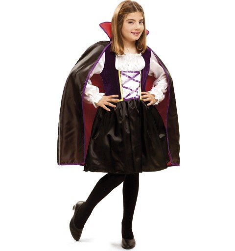 Disfraz Vampiresa Reina Niña