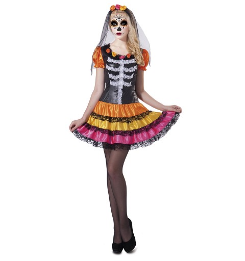 Disfraz Catrina Sexy...