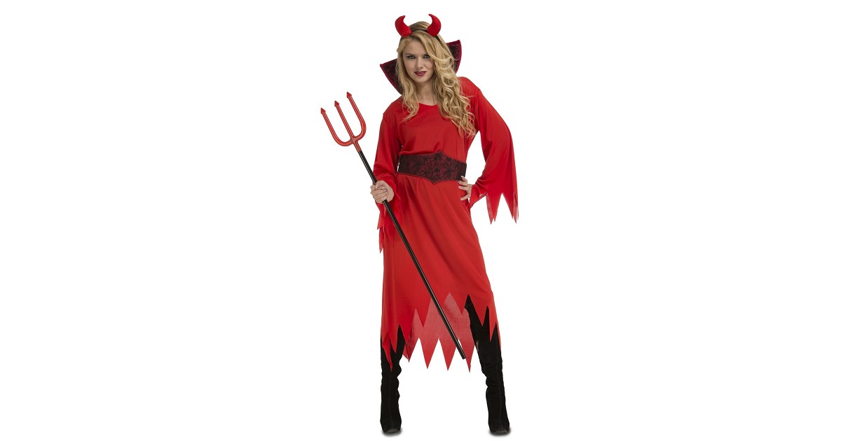 Disfraz Diablesa Vestido Rojo Mujer Disfraz Diablesa Vestido Rojo Mujer