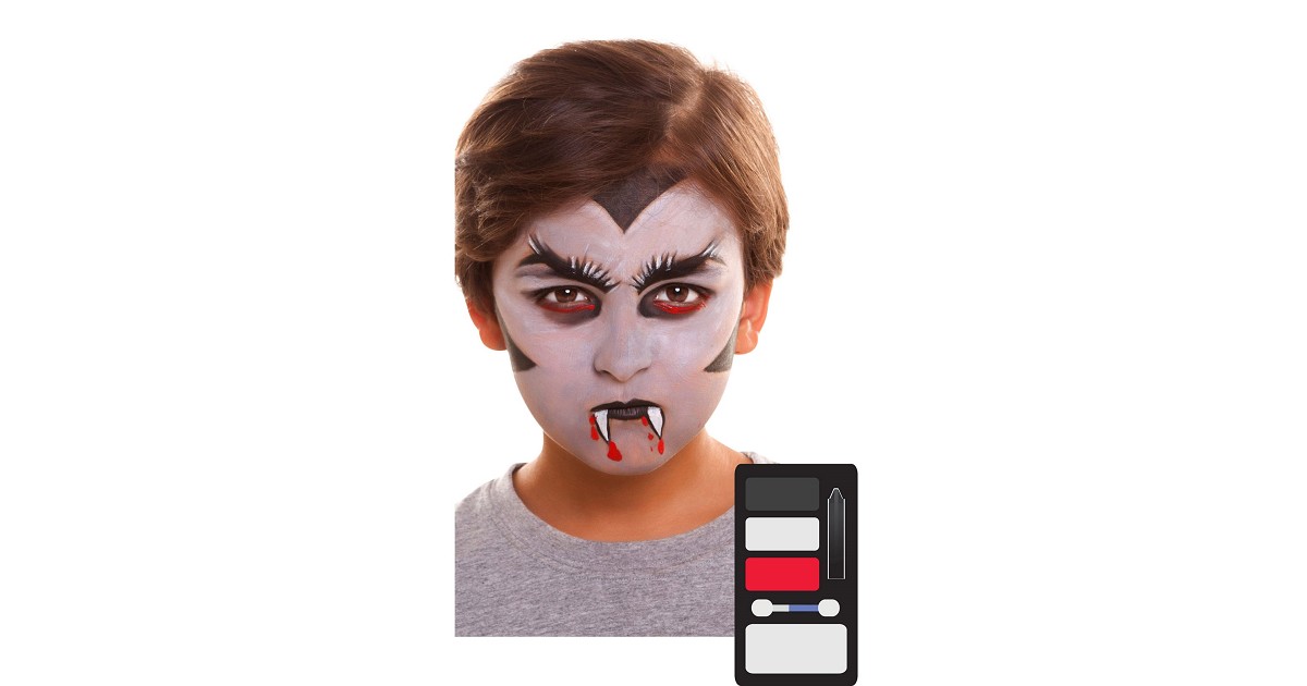 Kit Maquillaje Infantil Vampiro