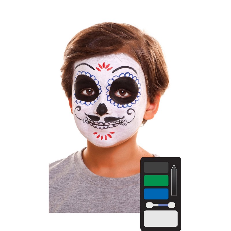 La nuestra tos Personificación Kit Maquillaje Infantil Día de los Muertos