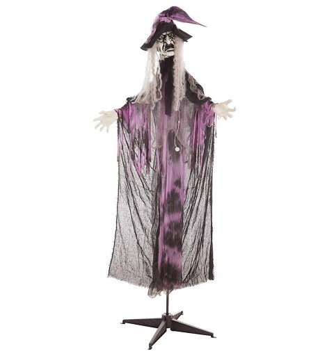 Peana Bruja Morada Luz 220Cm