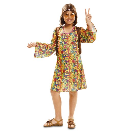 Disfraz Happy Hippie Chica