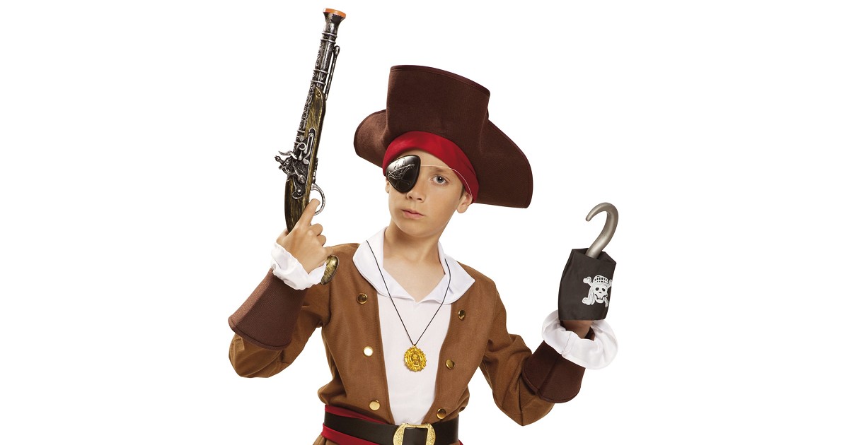Cute Clipart De Menino Pirata Para Crianças Em Estilo Plano Isolado Em Branco 88608673