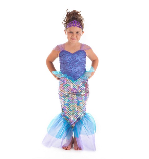 Disfraz Sirena Lila Lux...