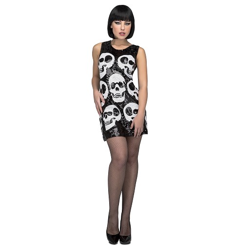 Disfraz Vestido Calavera Mujer