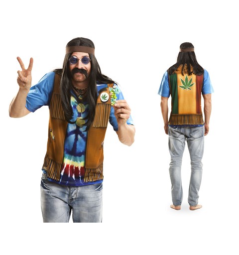 Camiseta Hippie Adulto