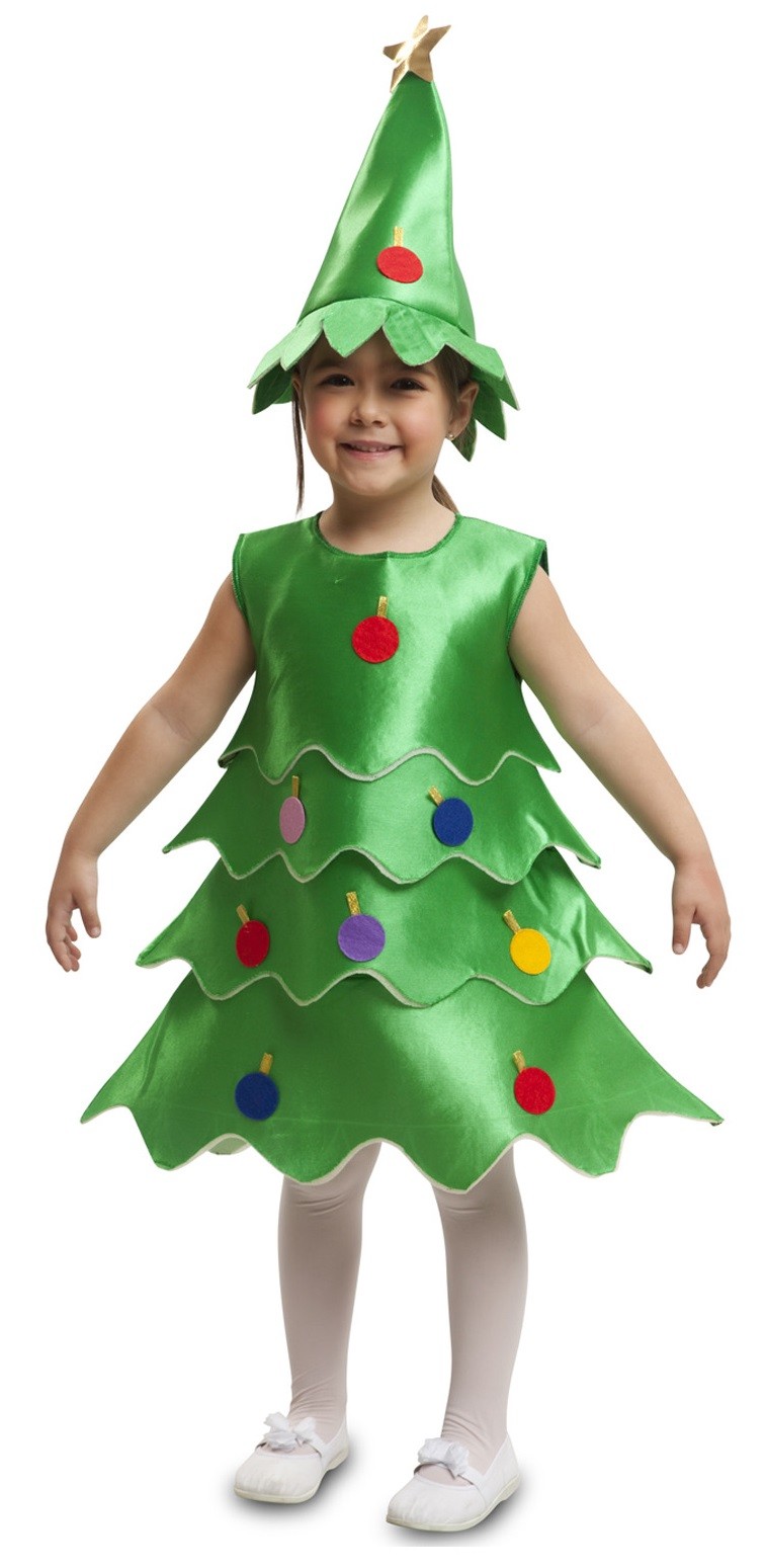 mano nacido fuerte Disfraz de Árbol de Navidad Unisex Infantil