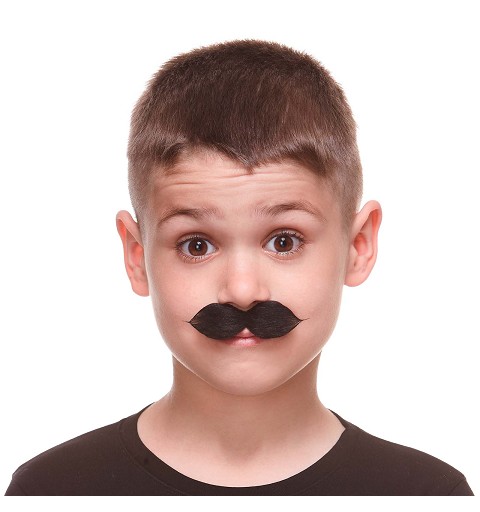 Bigote Negro Infantil Talla...