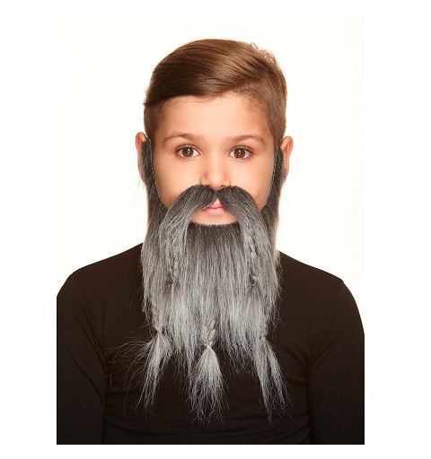 Barba Canosa con Trenzas...