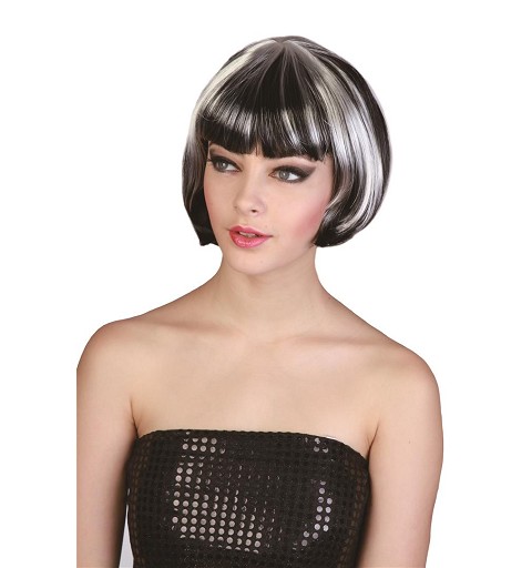 Peluca de Cruella Para Adulto