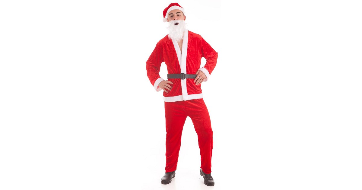 Capa De Papá Noel Con Capucha Y Guantes De Terciopelo – Disfraz Navideño Para Adultos Y Niños, Largo 140 Cm, Perfecto Para Fiestas Y Cosplay
