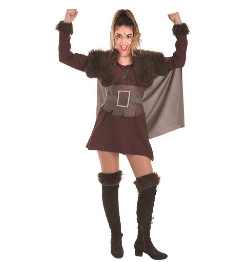 Vestido de Vikinga para Mujer