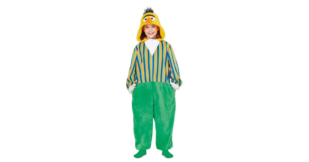 Disfraz De Pijama De Epi Adulto Unisex - Mono Con Capucha, Licencia Oficial Barrio Sésamo, Para Fiestas Y Halloween