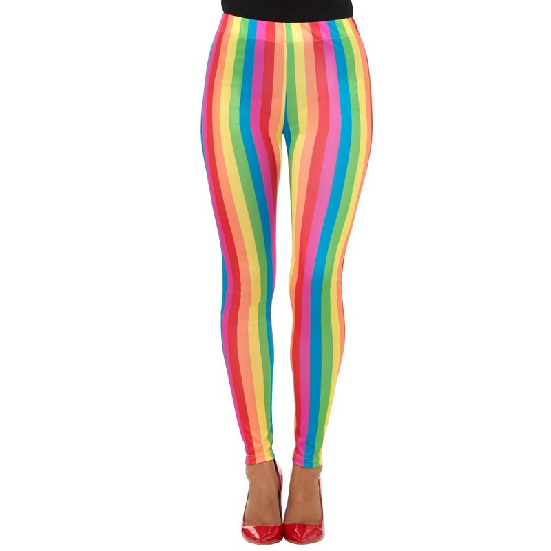  Leggings de unicornio para niña, leggings de arco iris