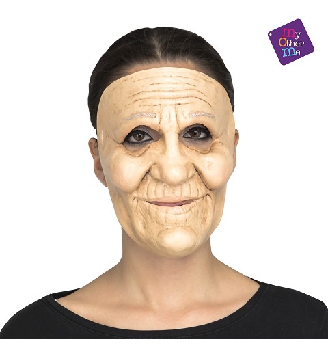 Media Máscara Abuela de Latex