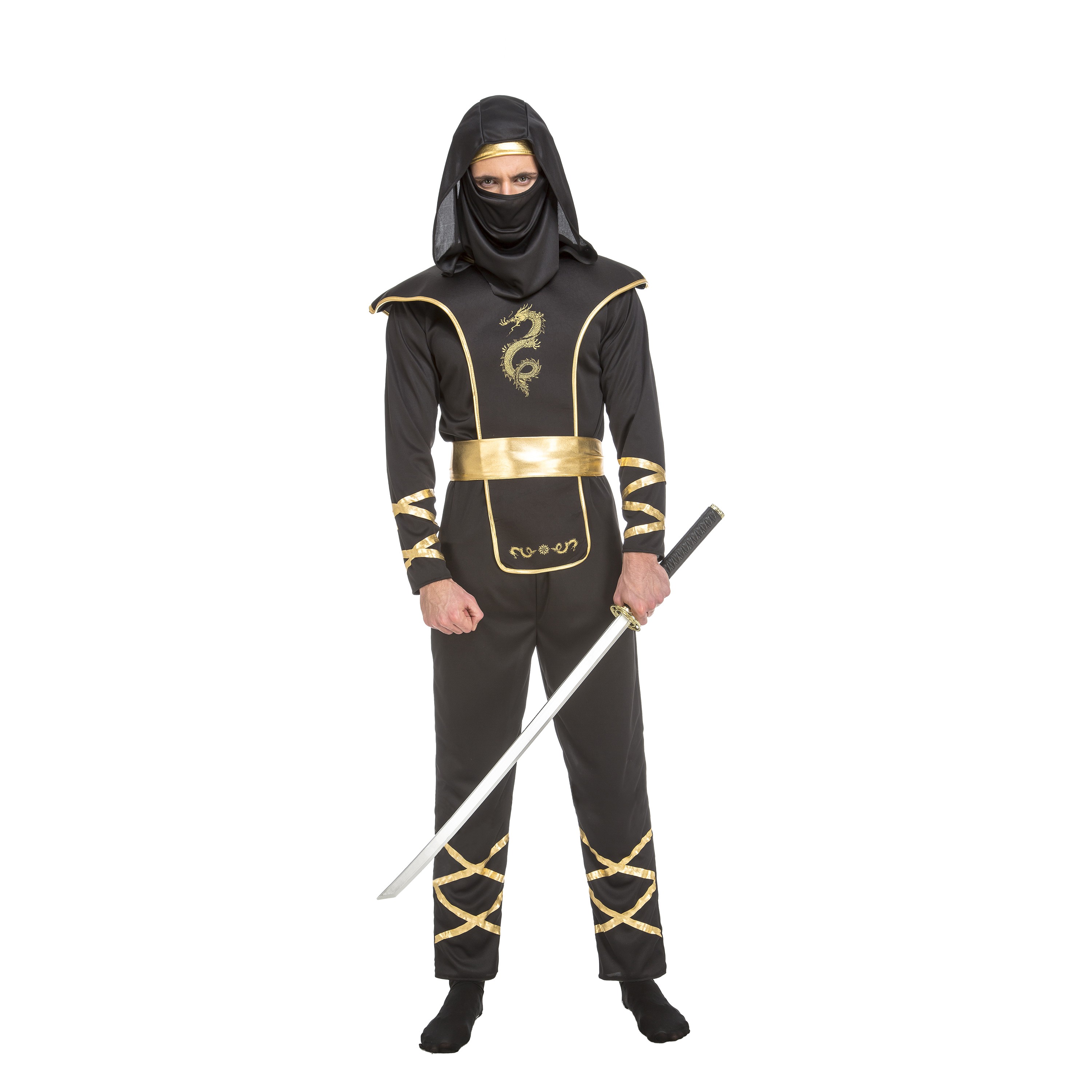 Disfraz de Ninja Negro para Hombre