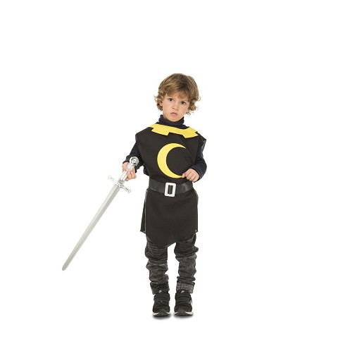 Peto Medieval Negro para Niños