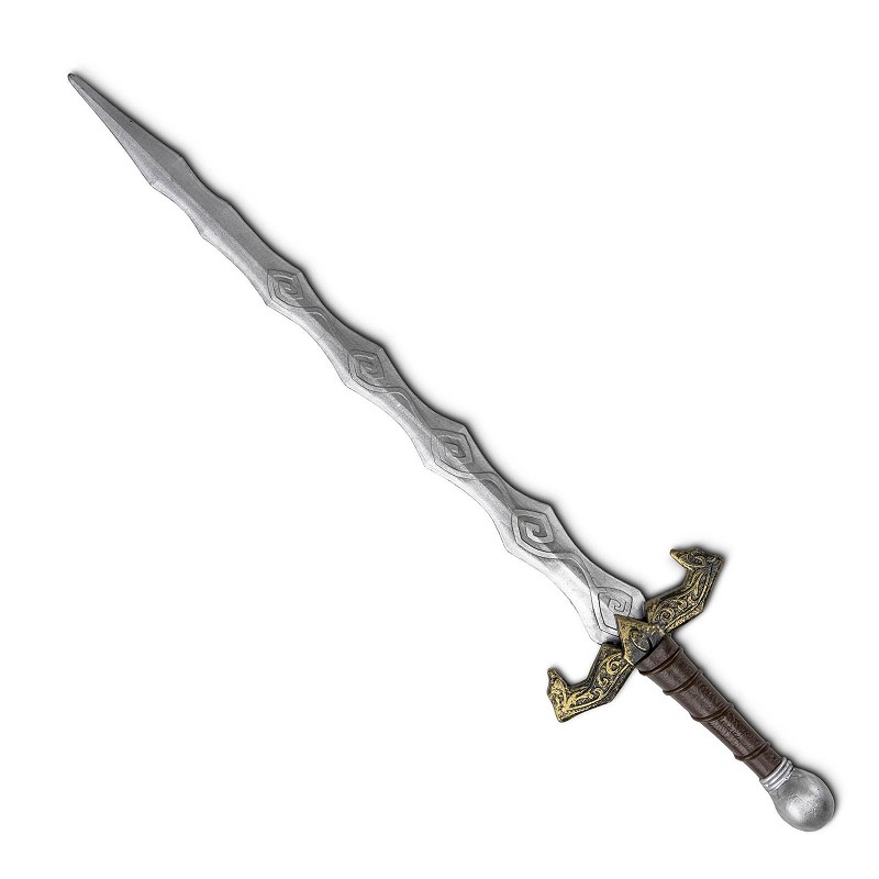 Melodioso reparar moverse Espada Medieval Pomo Calavera 61 cm.