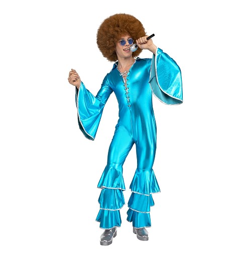 Disfraz Disco Mono Azul...