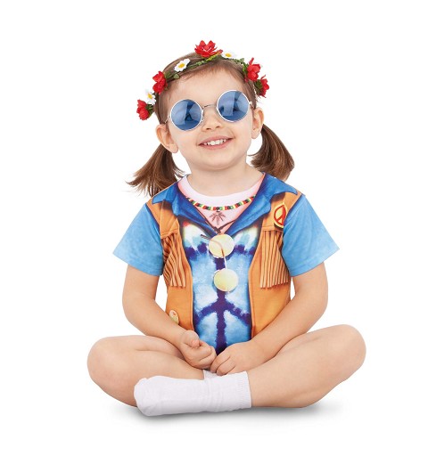 Disfraz de Hippie para Bebé...