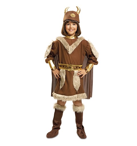 Disfraz de Vikinga para Niña