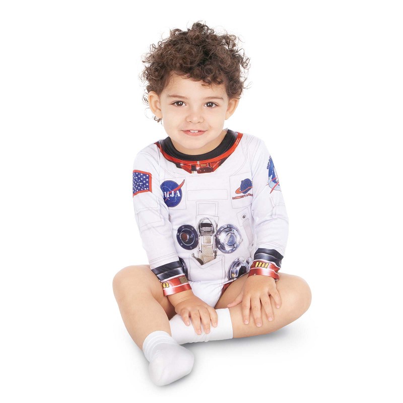 Polvoriento Barry Inmoralidad Disfraz de Astronauta Bodysuit para Bebé
