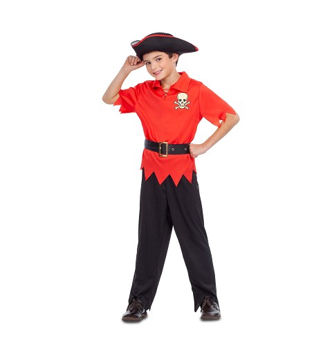 Disfraz de Pirata Rojo para...