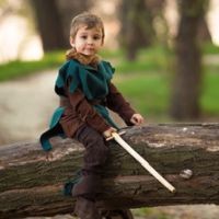 Disfraz medieval para hombres, mujeres y niños