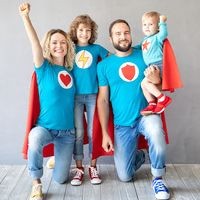 Superhéroes para Familia