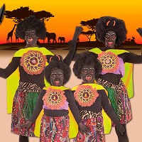 Disfraces de Africano Selva