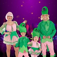Disfraces de Ninfa y Duende