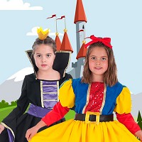 Disfraz Niña Princesa Glamour 8 A 10 Años Carnaval Online