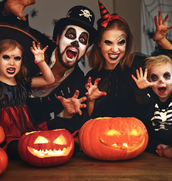 Disfraces Halloween en Familia