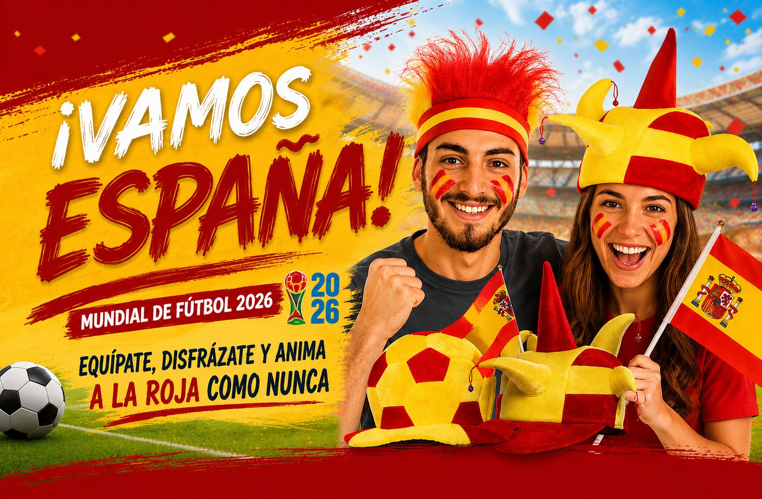 Complementos España Mundial de Fútbol 2026